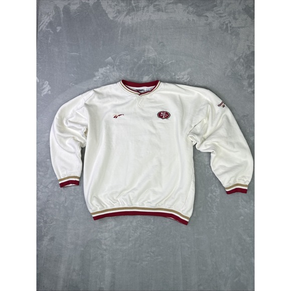 Vintage San Francisco 49ers Reebok Pull Over XL - Picture 1 of 11